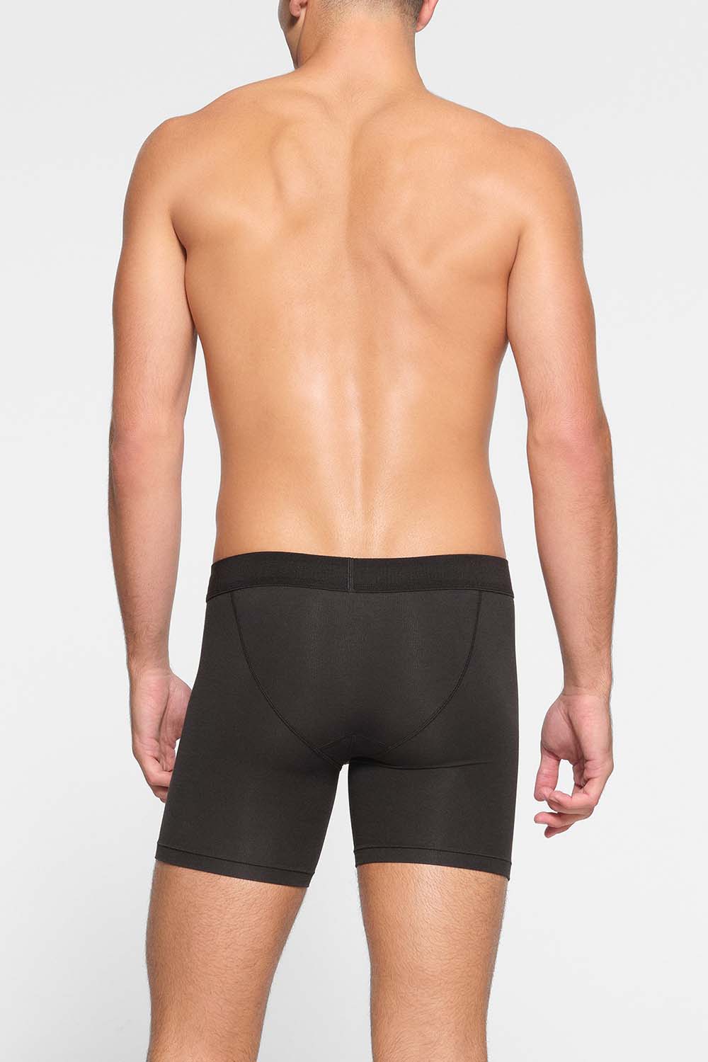 תמונת דוגמן אחורית של 3 PACK BOXER BRIEF 5 INCH