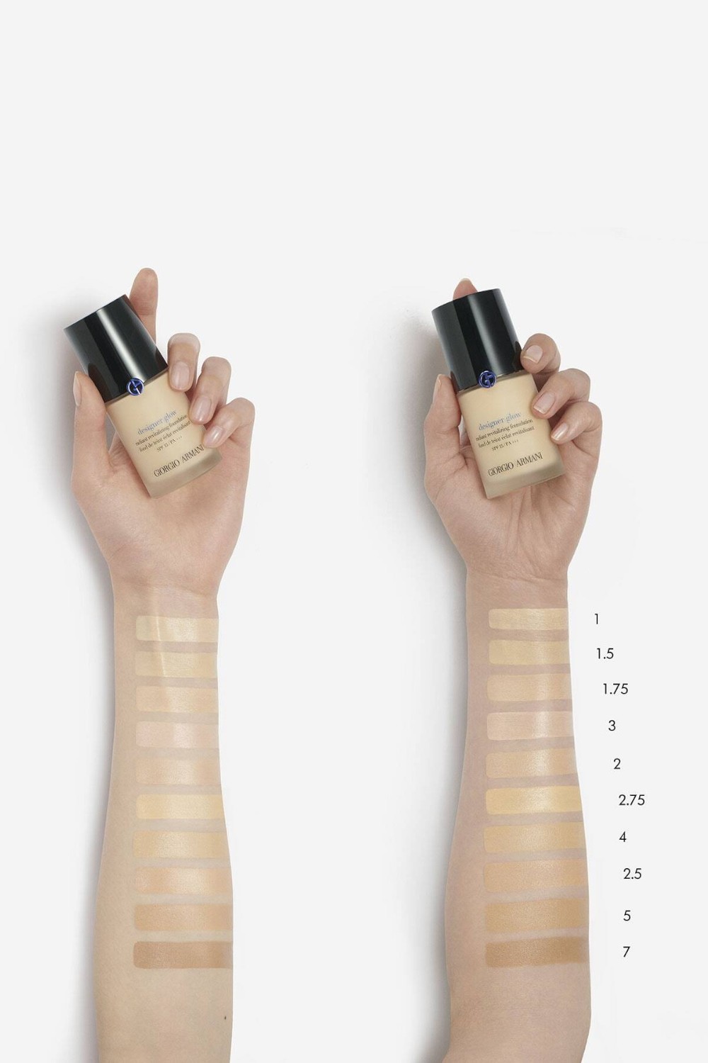 תמונת פנים של Designer Glow Foundation 5 30 ml