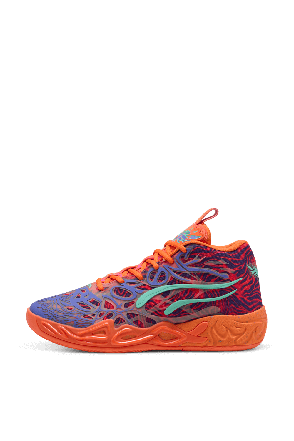 תמונה אחורית של פומה X מלו נעלי כדורסל MB.04
