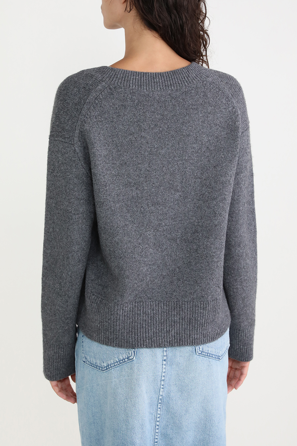 תמונת דוגמן אחורית של סריג קשמיר