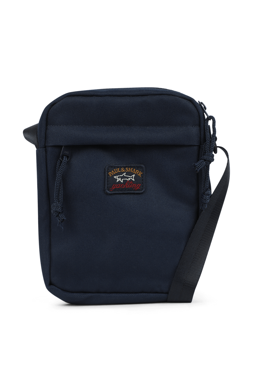 תמונה קידמית של תיק צד בצבע כחול