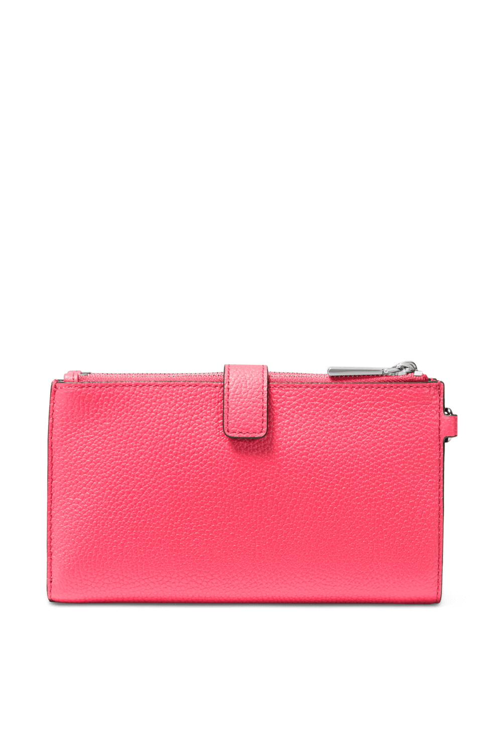 תמונה אחורית של ארנק עור עם רצועה 