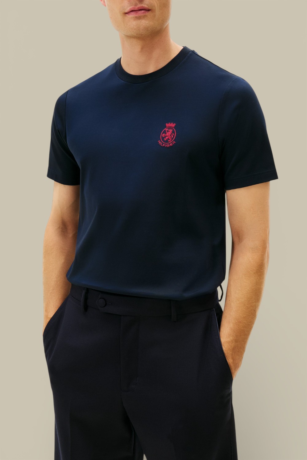 תמונת דוגמן קידמית של חולצת טי