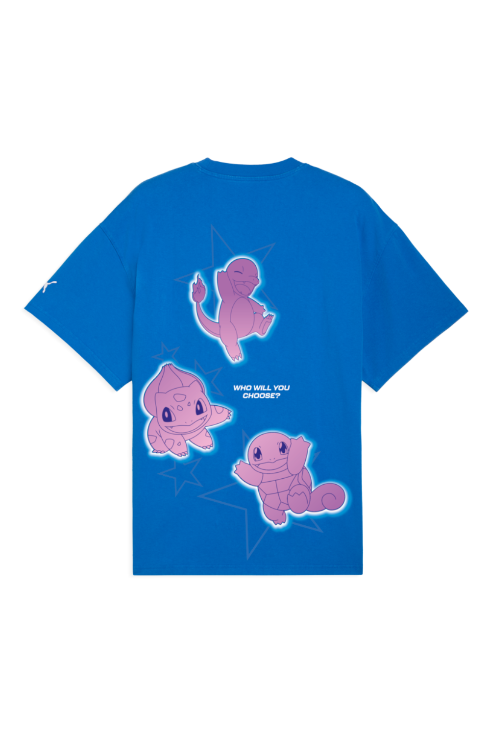 תמונה אחורית של חולצת טי פומה X פוקימון