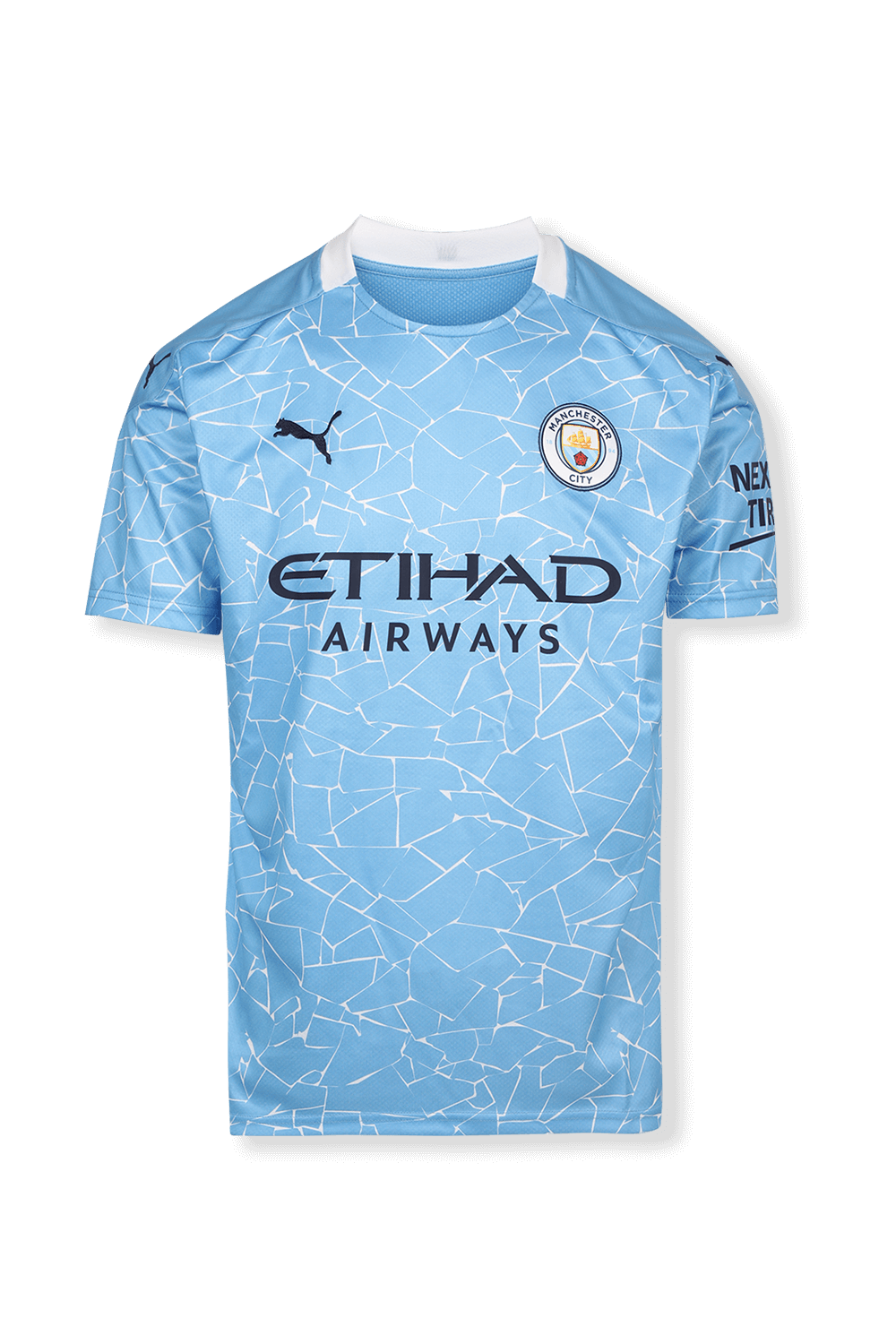 תמונה קידמית של Manchester City FC  Home Shirt in Blue