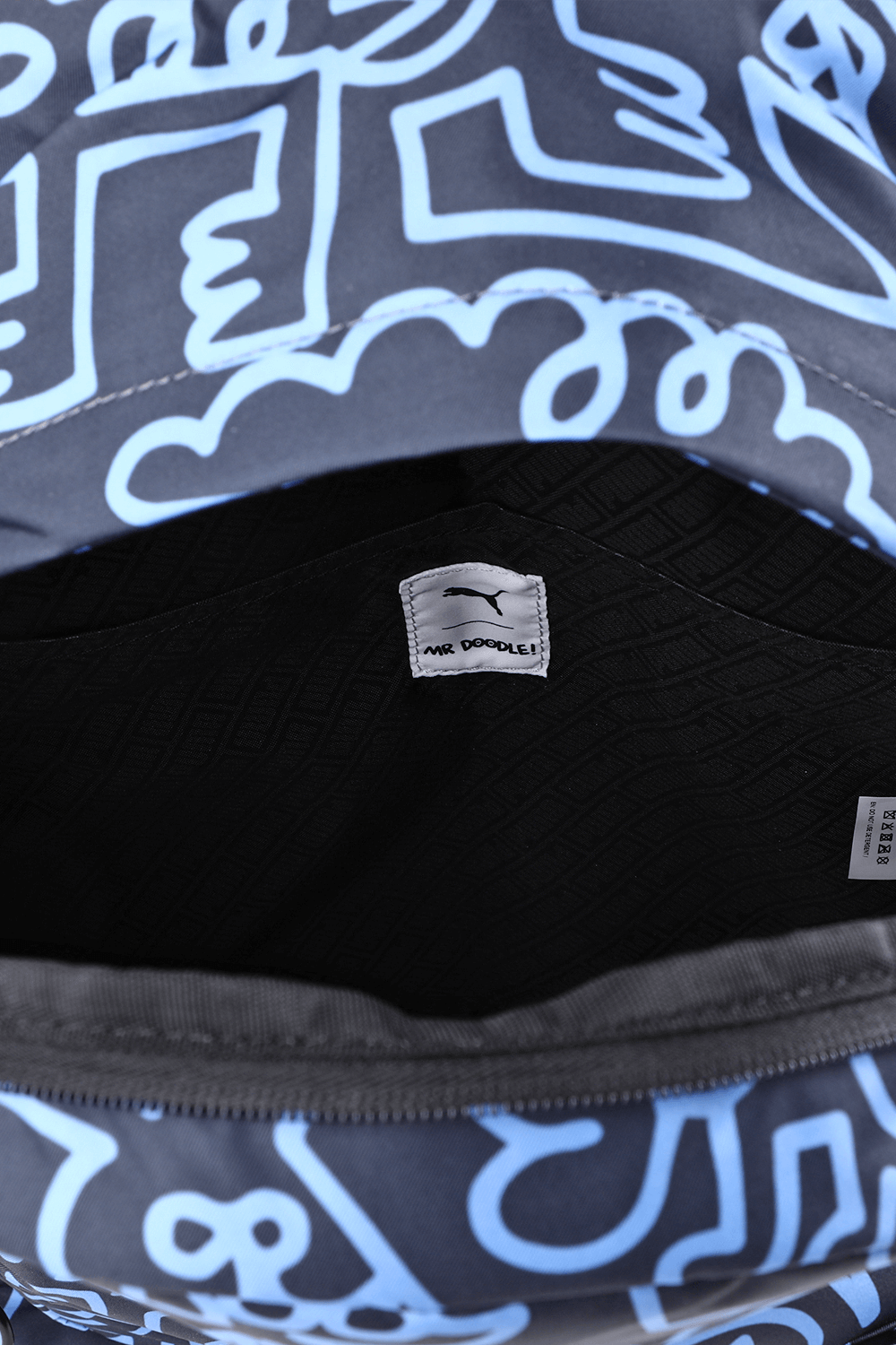 תמונת פנים של Puma x MR Doodle  Backpack in Blue