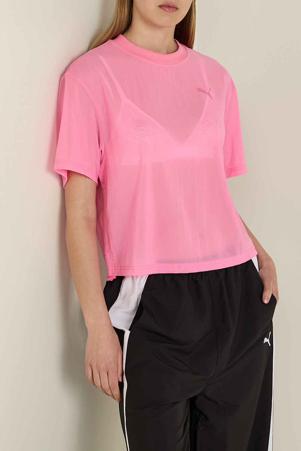 תמונת דוגמן קידמית של חולצת רשת