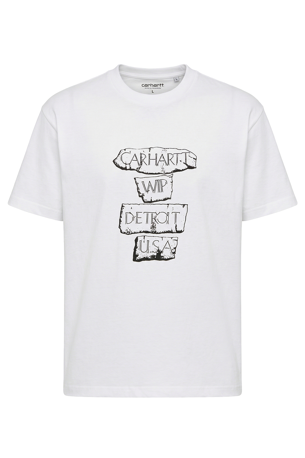 תמונה קידמית של חולצת טי בגזרה משוחררת