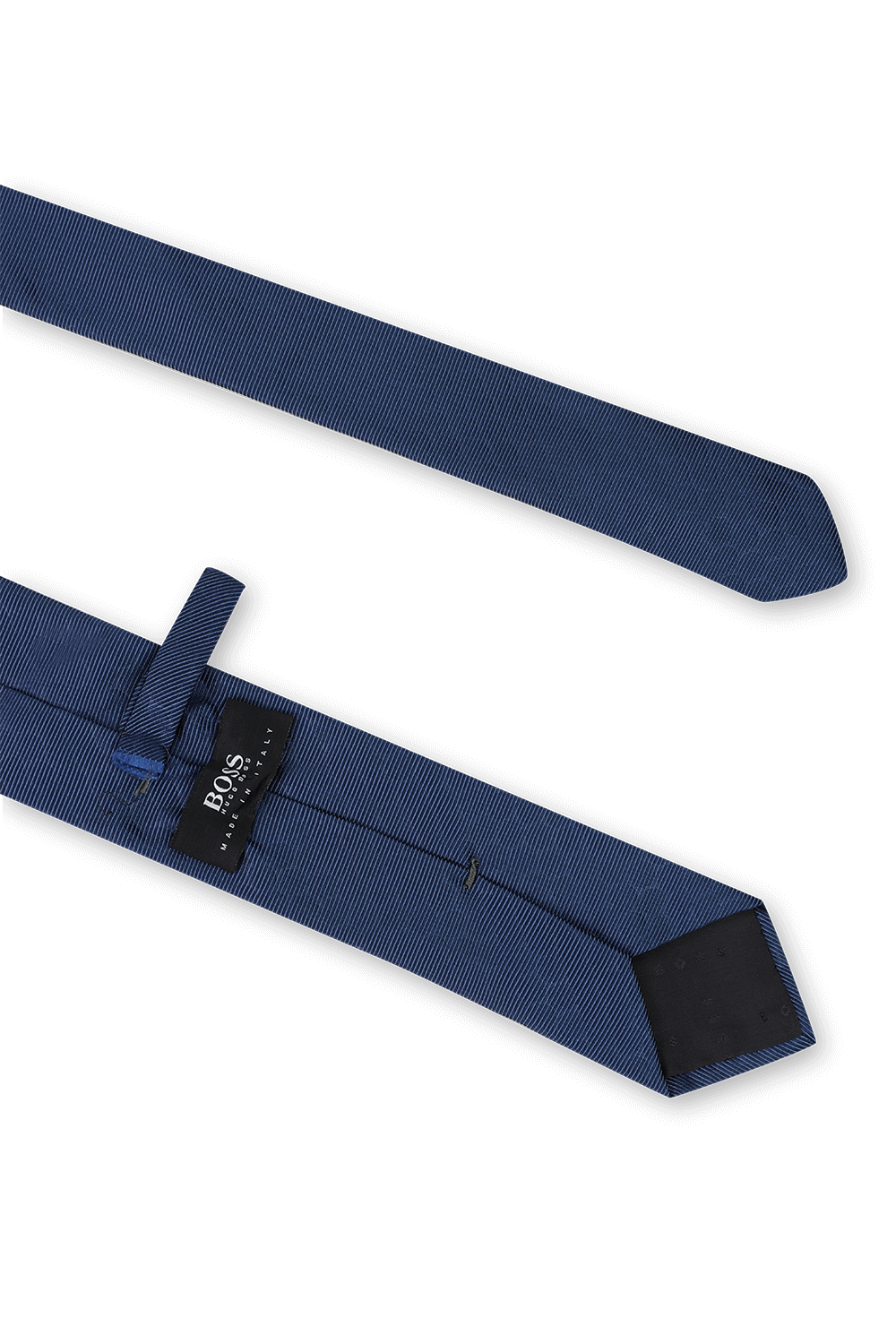 תמונה אחורית של Silk Tie in Blue