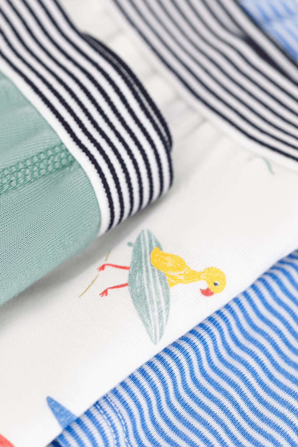 תמונת תקריב של מארז חמישה שלושה בוקסר