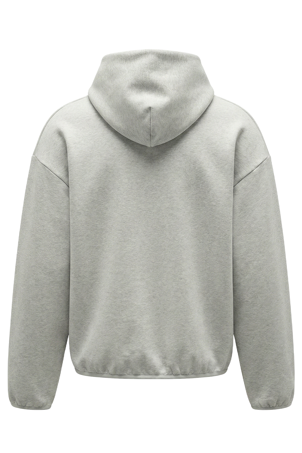 תמונה אחורית של סווטשירט קפוצ'ון