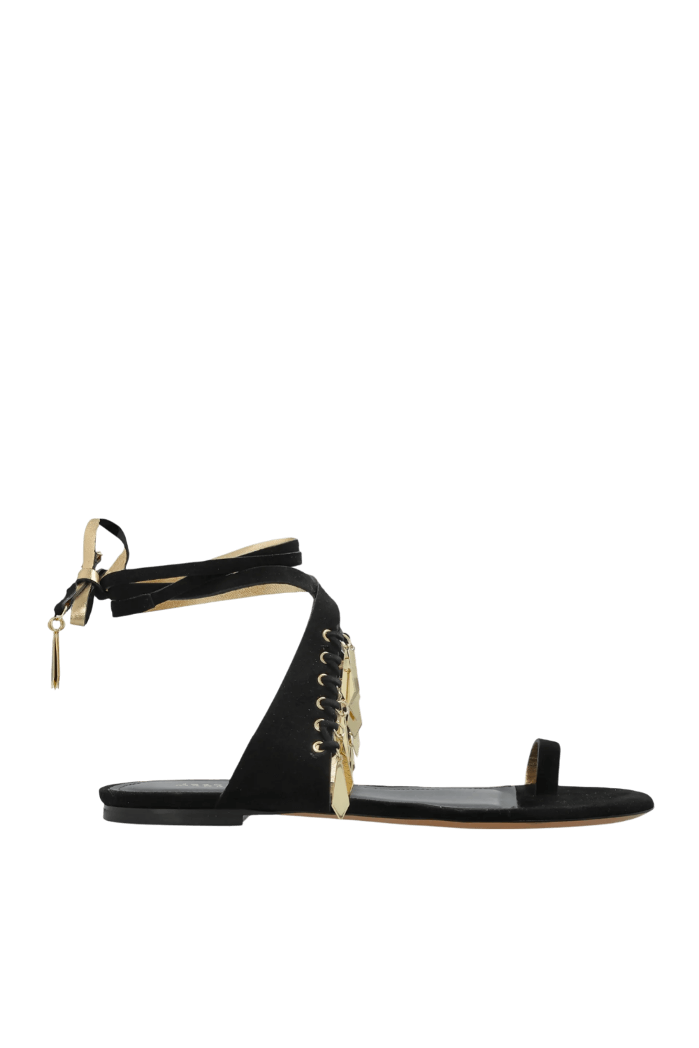 תמונה קידמית של סנדלי קשירה