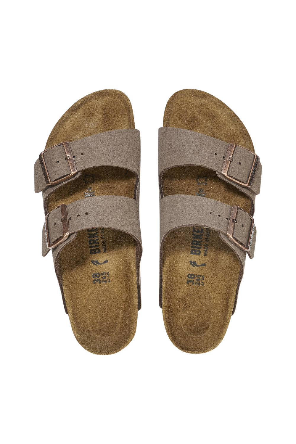 תמונת תקריב של כפכפי סליידס אריזונה