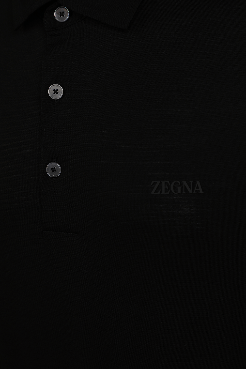 חולצת פולו קצרה מצמר ZEGNA