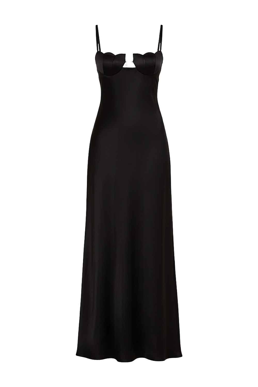 תמונה קידמית של שמלת מקסי