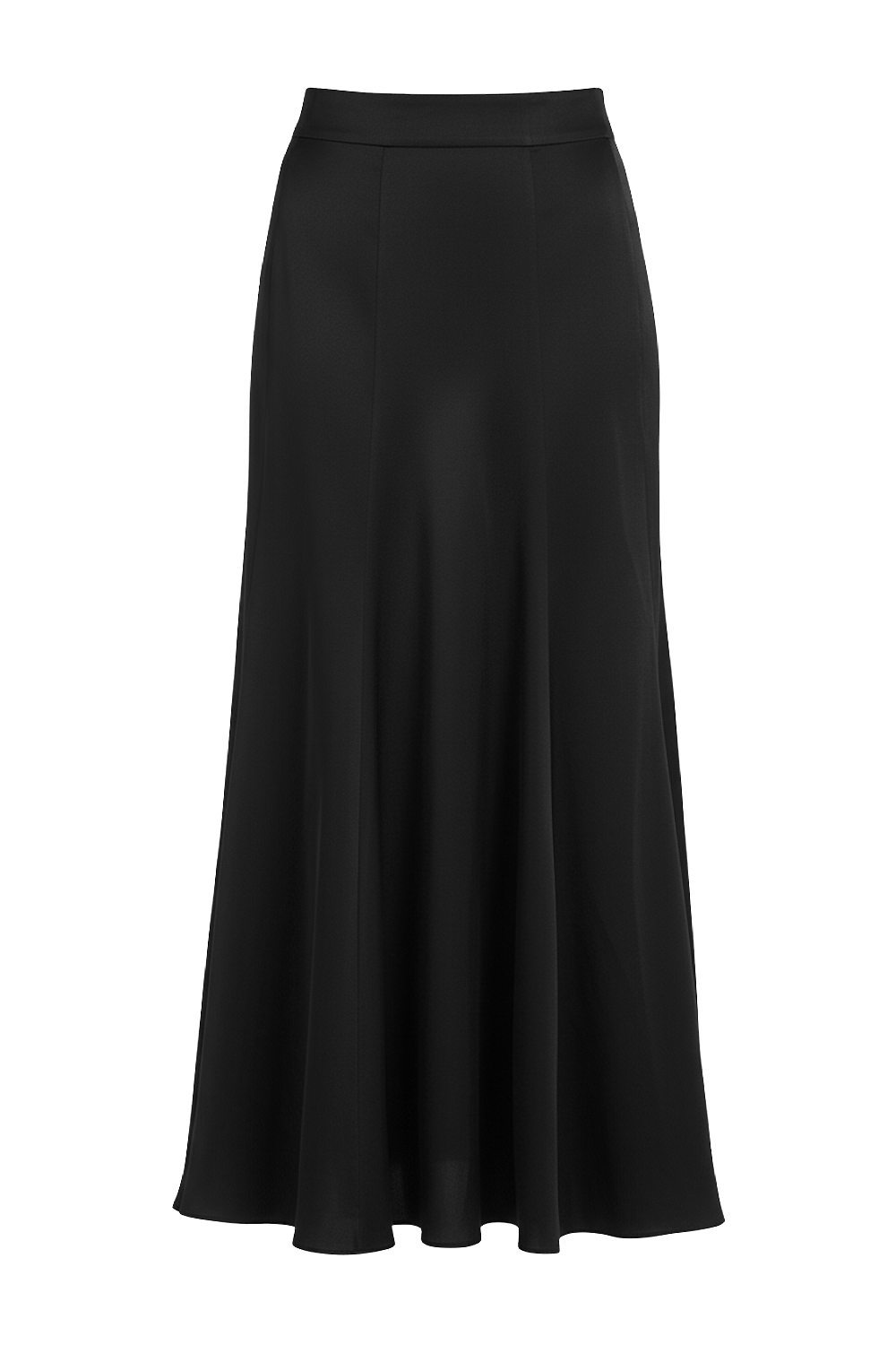 תמונה קידמית של חצאית מקסי