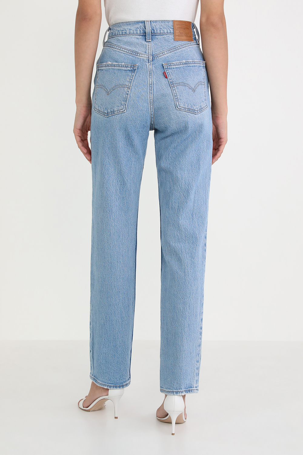 מכנסי ג`ינס שנות ה-70 בגזרה ישרה LEVI`S