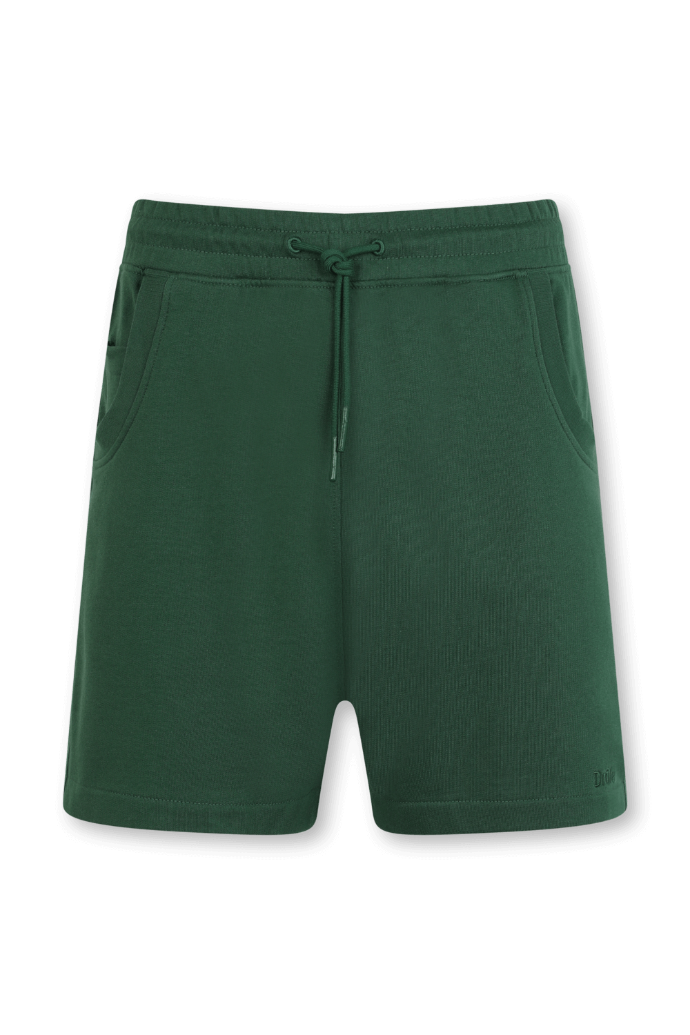 תמונה קידמית של מכנסי ג'וג קצרים ירוקים