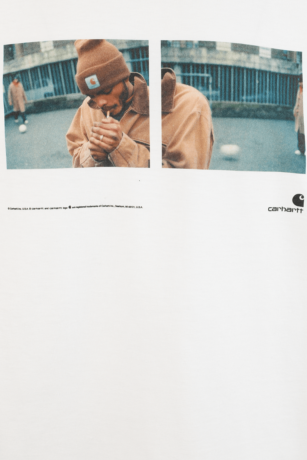 תמונה אחורית של Backyard T-Shirt In White