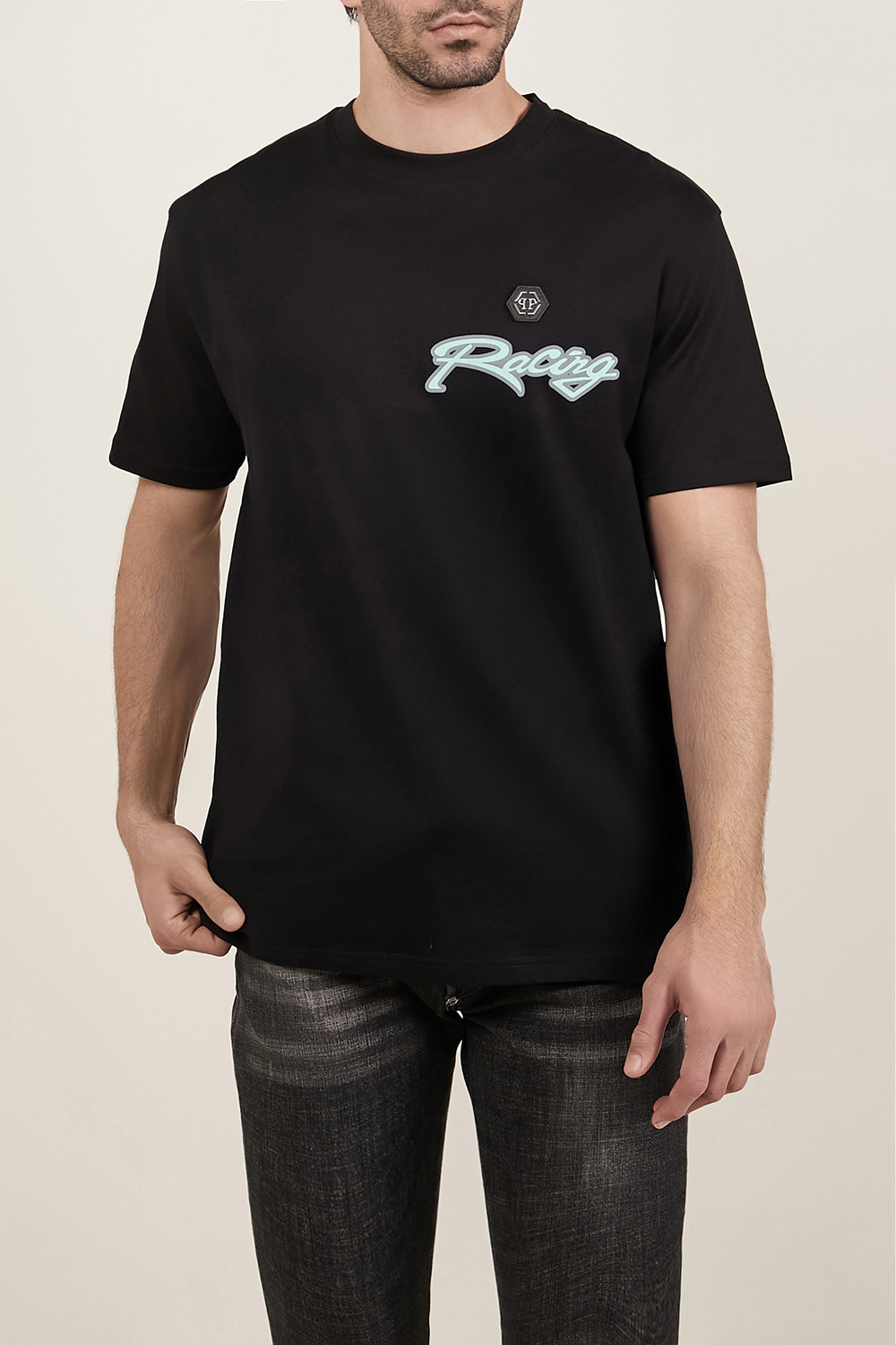 תמונת דוגמן קידמית של חולצת טי