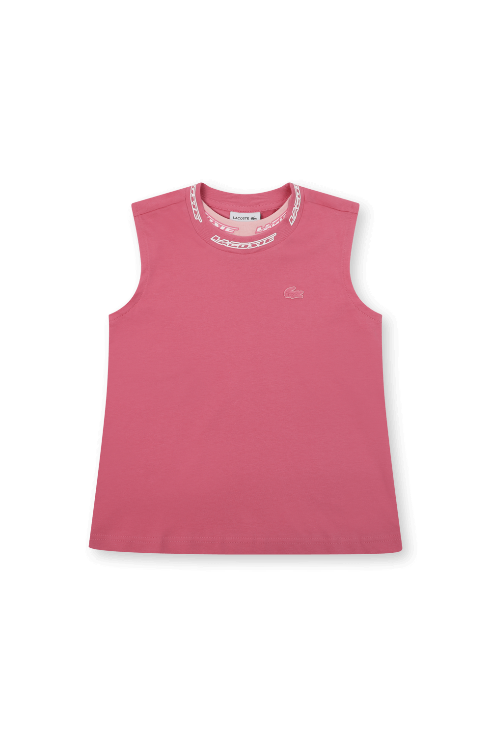 תמונה קידמית של גופייה עם צווארון כפול - גילאי 2-12