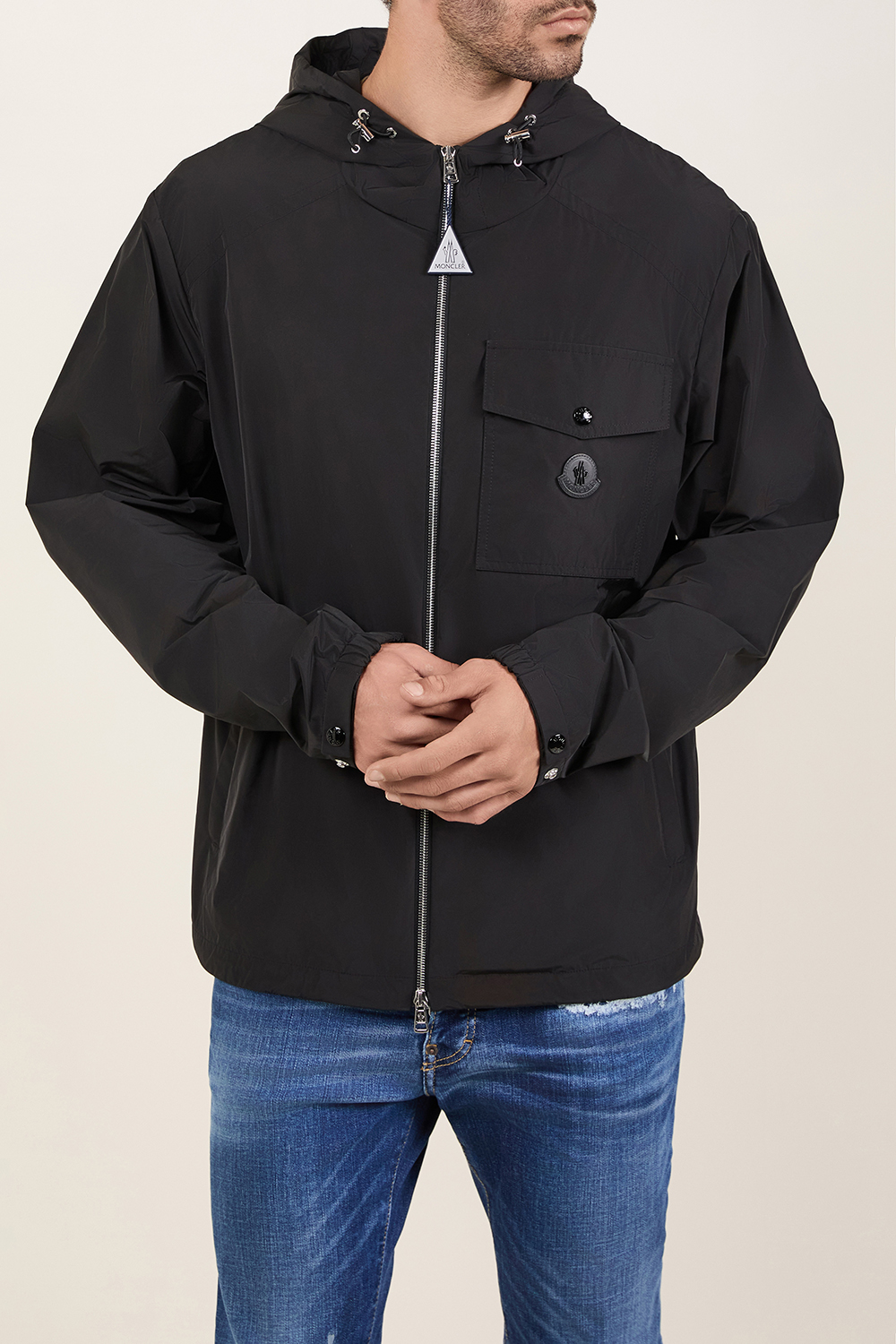 תמונת דוגמן קידמית של מעיל רוח