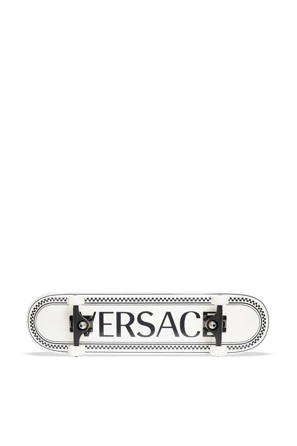 Logo Skateboard in White image number null VERSACE 