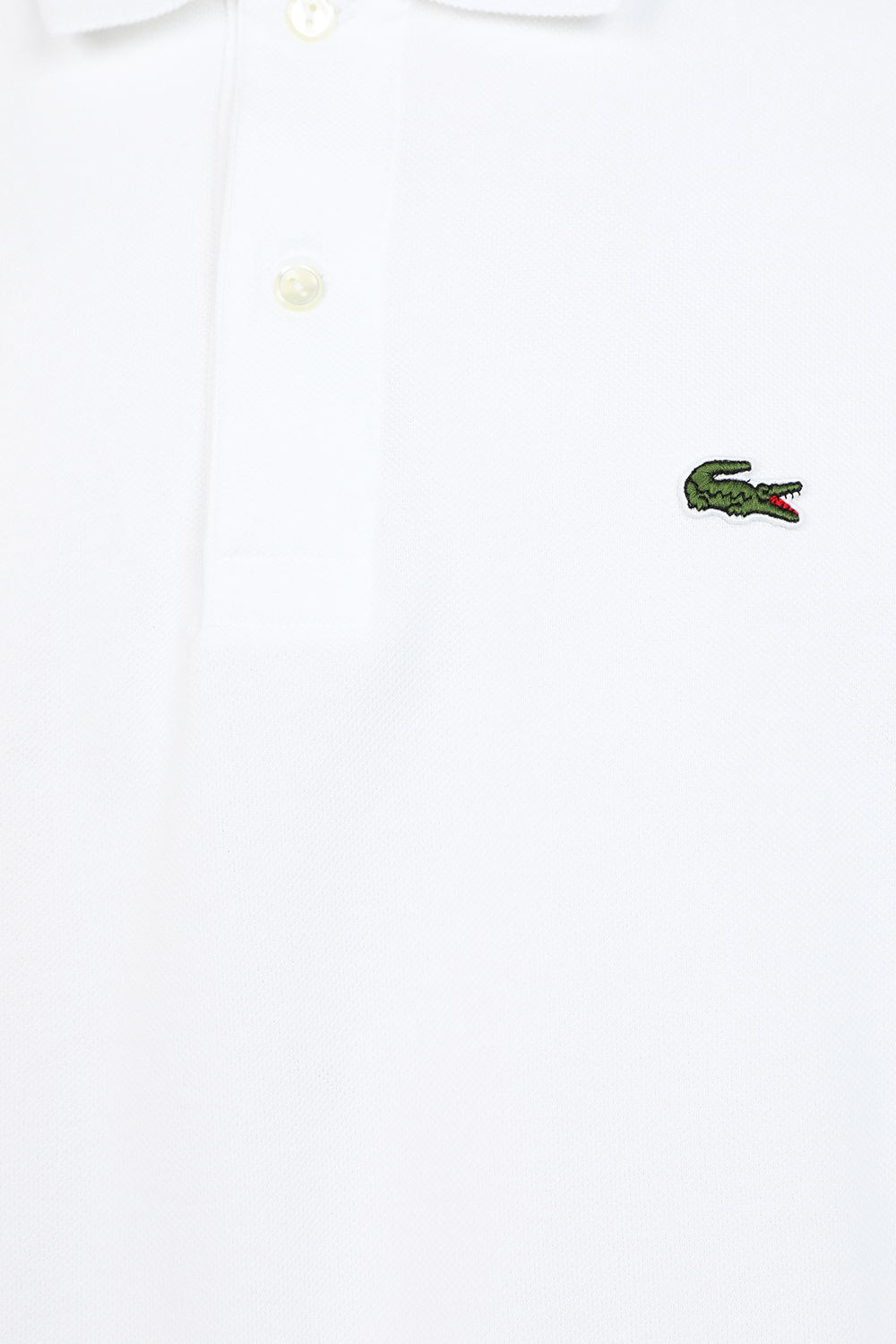 חולצת פולו ארוכה עם לוגו תנין רקום LACOSTE