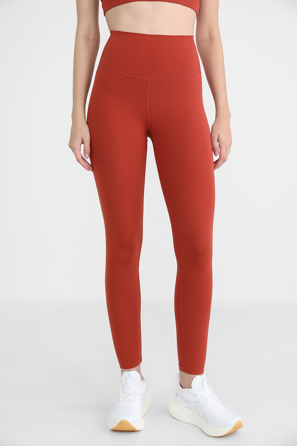 תמונת דוגמן קידמית של מכנסי טייץ גבוהים 7/8