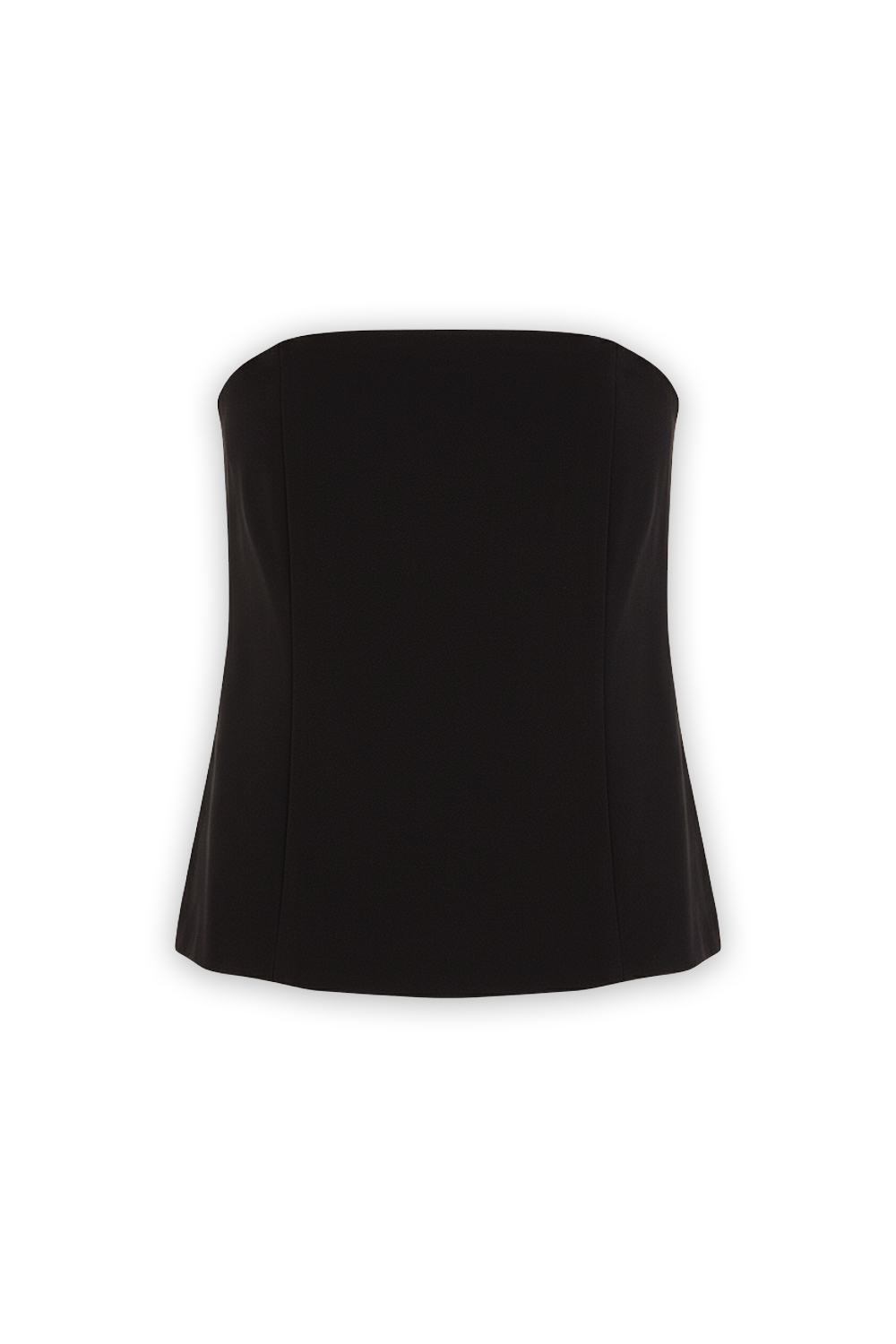 תמונה קידמית של חולצת סטרפלס