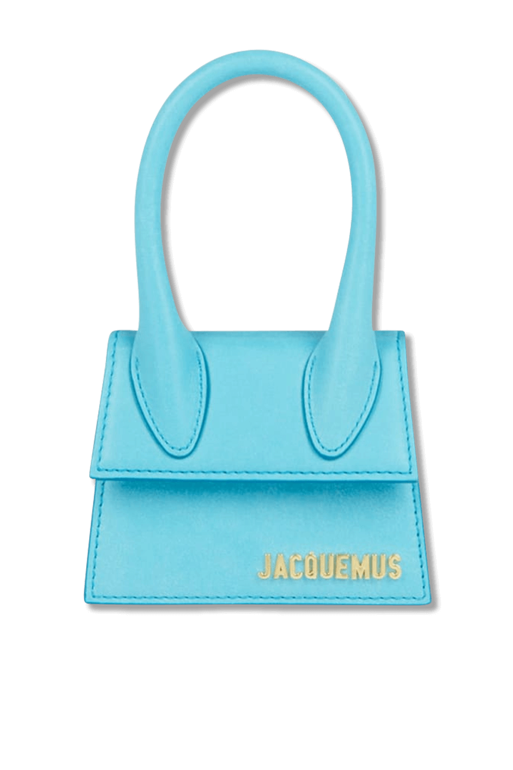 תמונה קידמית של תיק לה צ'יקיטו מיני בגוון טורקיז
