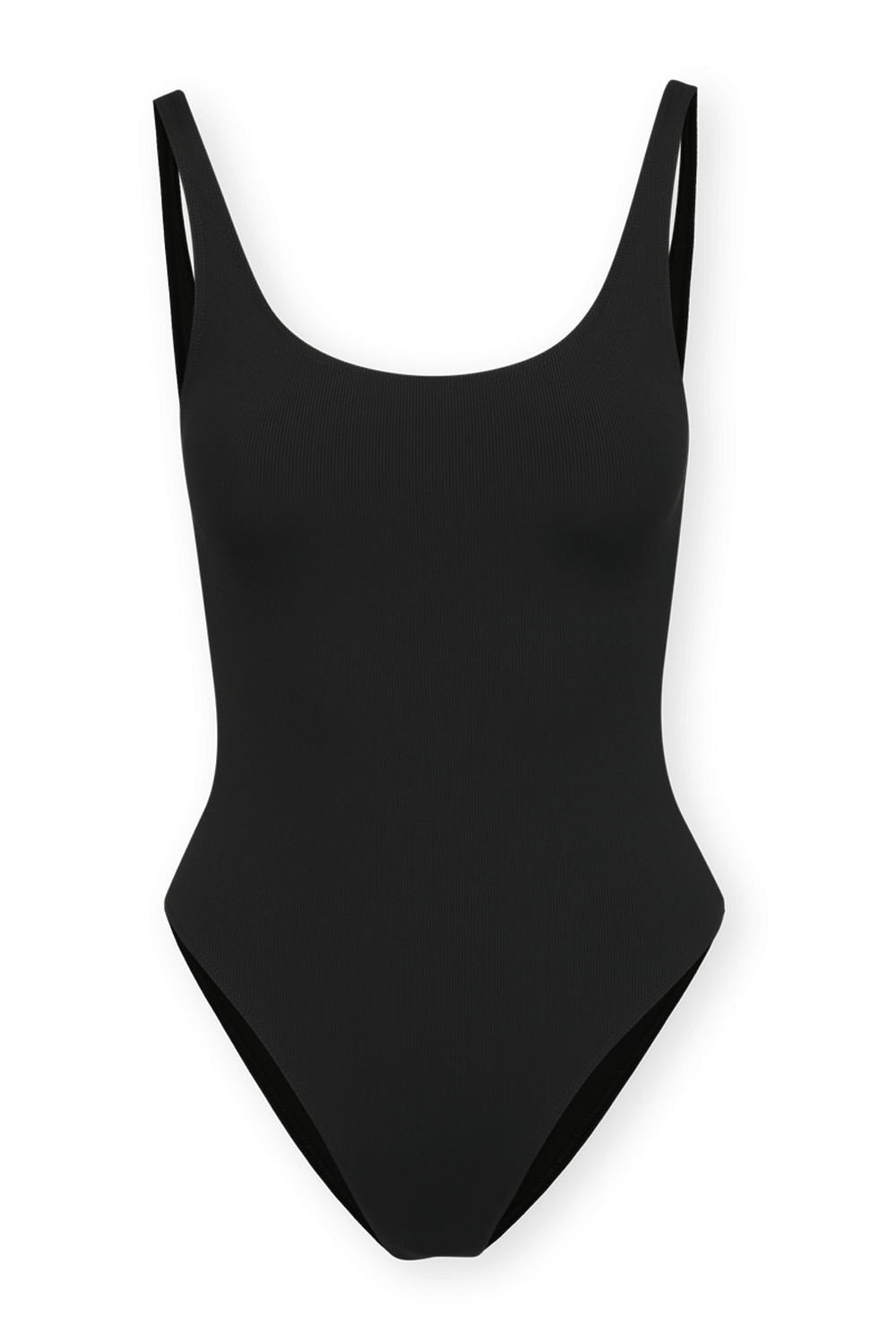 תמונה קידמית של Classic Logo Swimsuit in Black