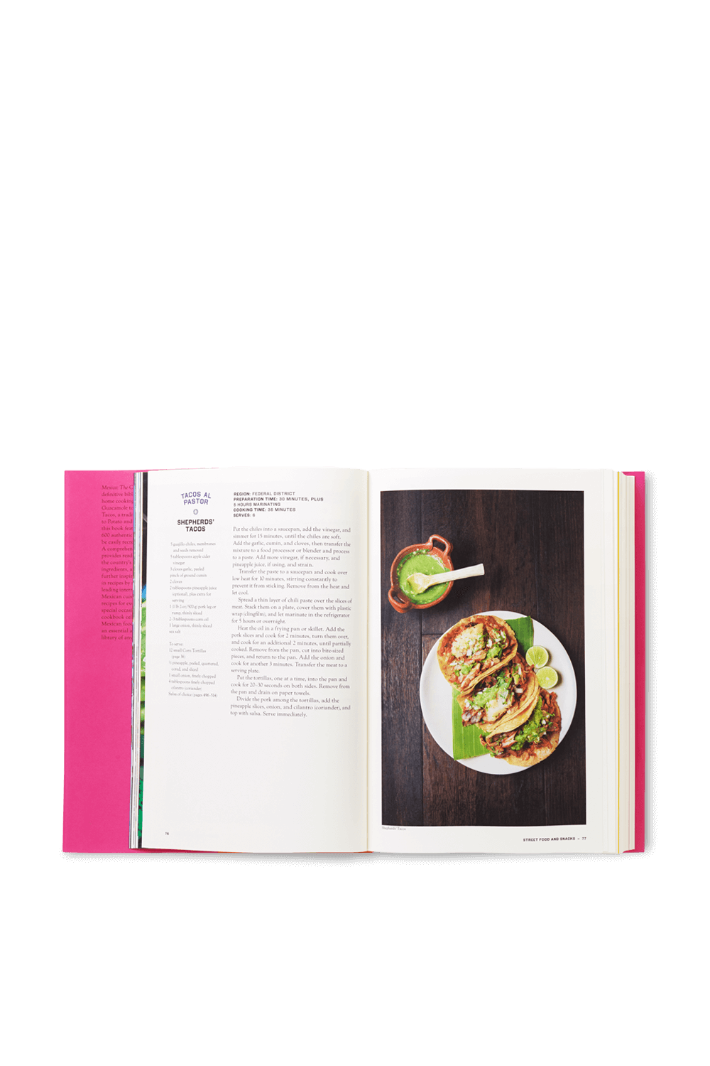 תמונת תקריב של Mexico  The Cookbook