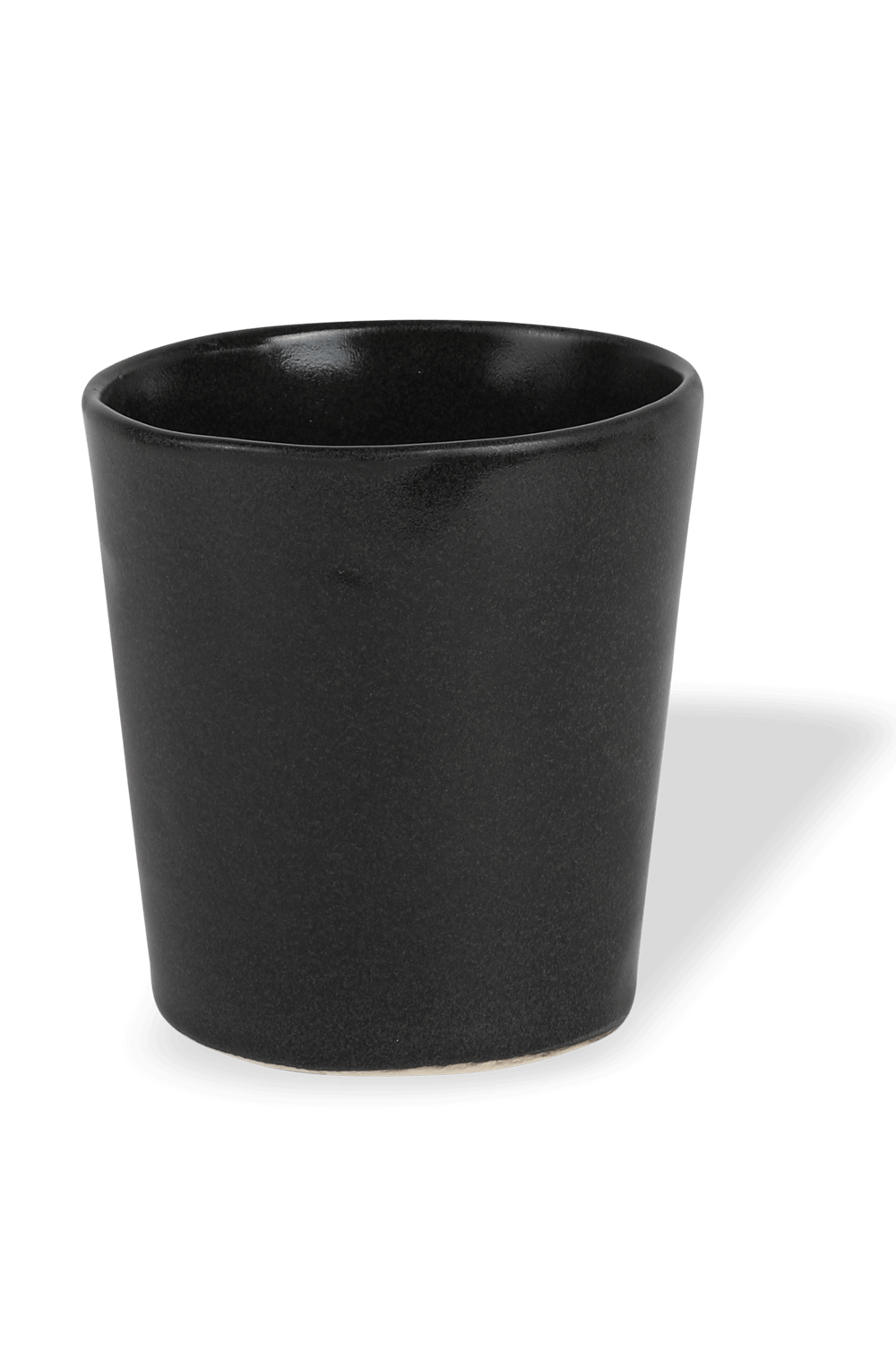סט שש כוסות קפה רחבות מקרמיקה בגוון שחור MICHAL GELBARD