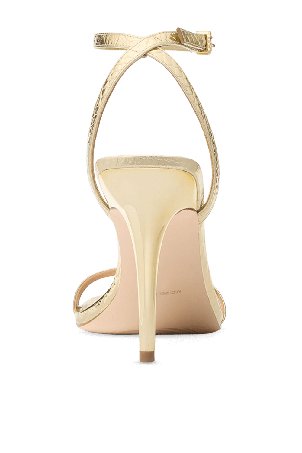 תמונת תקריב של סנדלי עקב