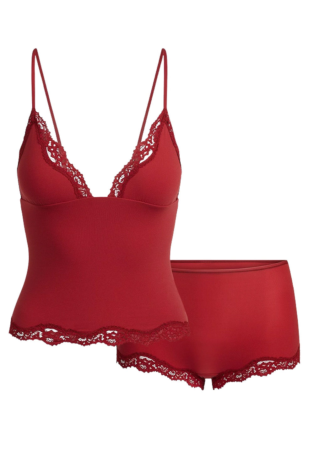 תמונה קידמית של CAMI AND BOYSHORT SET