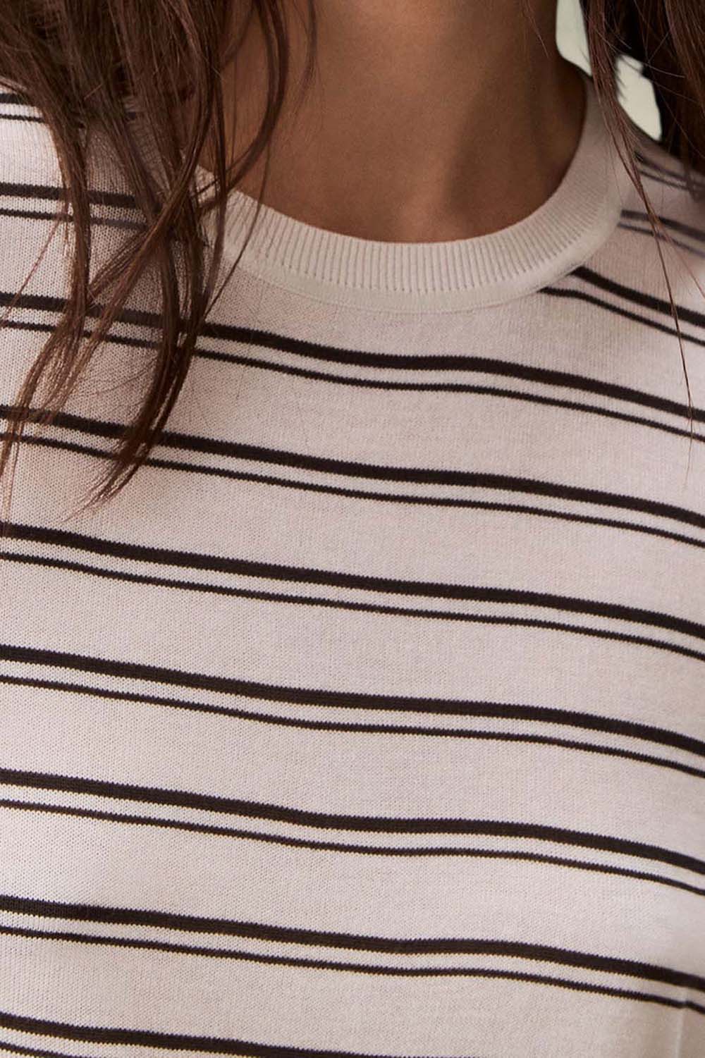 תמונת תקריב דוגמן של חולצת טי