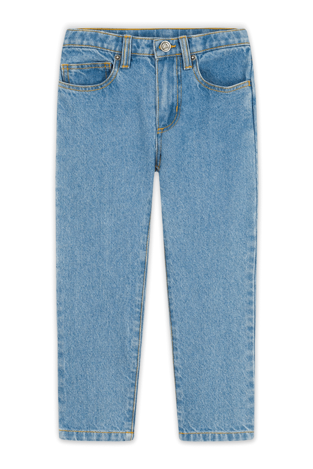 תמונה קידמית של מכנסי ג'ינס - גילאי 3-5 שנים