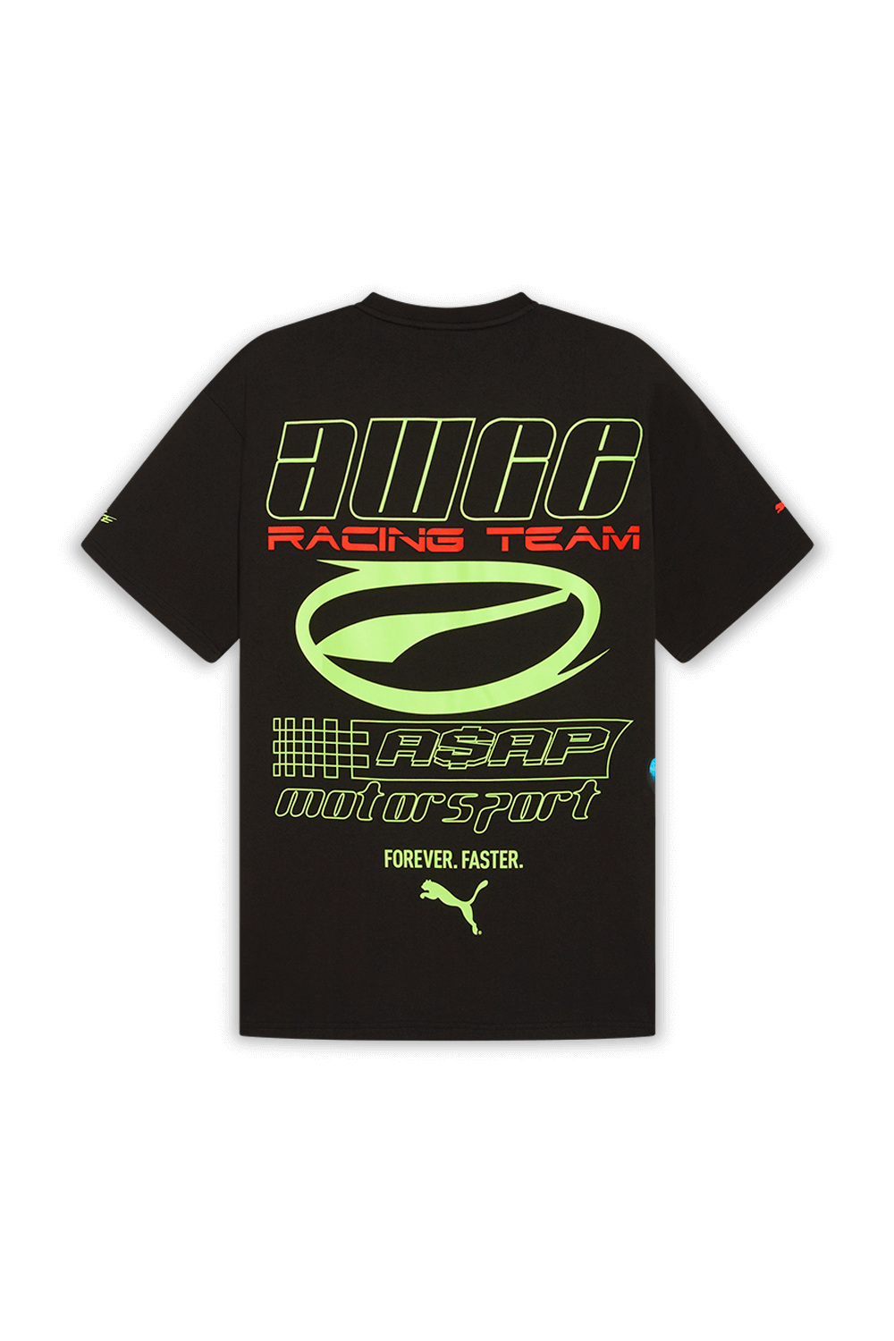 תמונה אחורית של פומה X אייסאפ רוקי חולצת טי