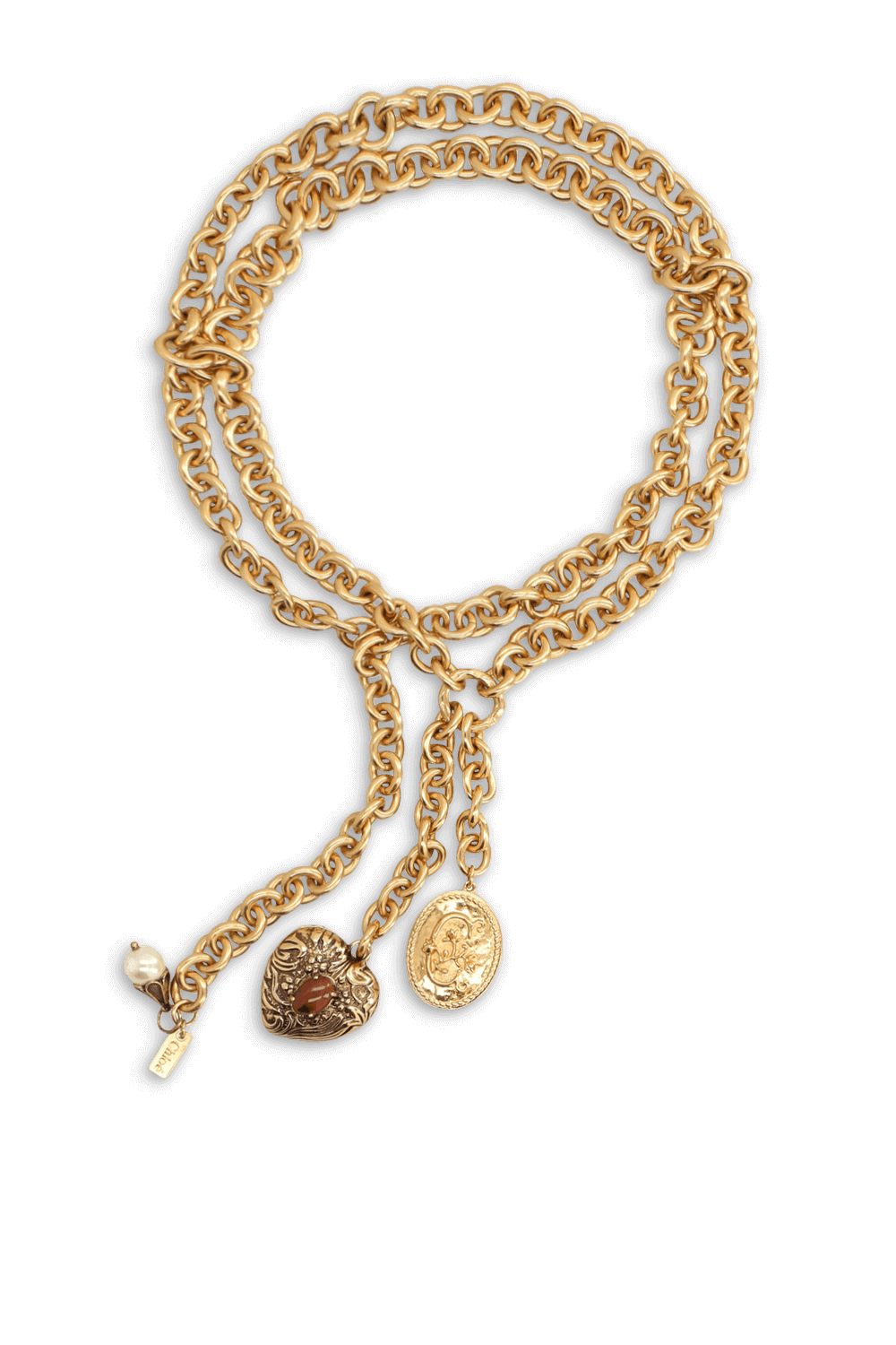 תמונה קידמית של חגורת שרשרת