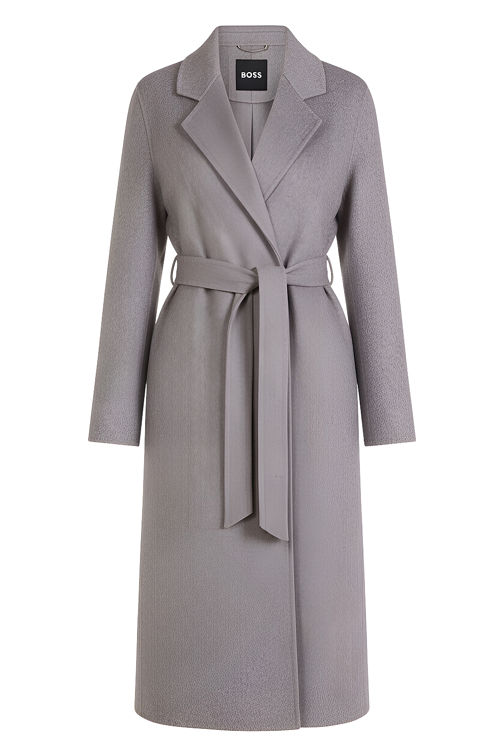 תמונה קידמית של מעיל צמר סלים פיט