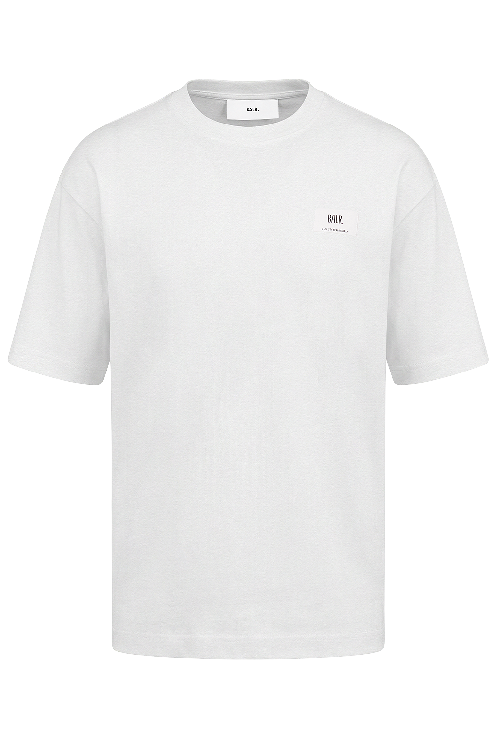 תמונה קידמית של חולצת טי אוברסייז