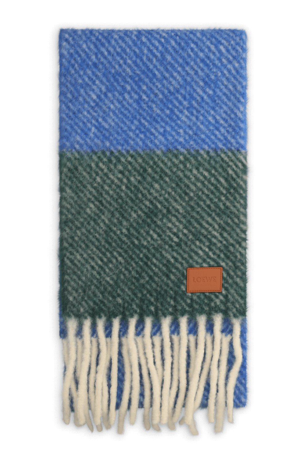 תמונה קידמית של צעיף צמר