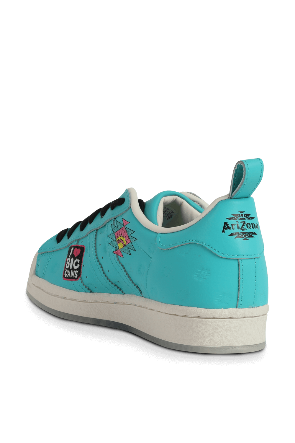 תמונה אחורית של Adidas X Arizona Iced Tea - Superstar in Blue