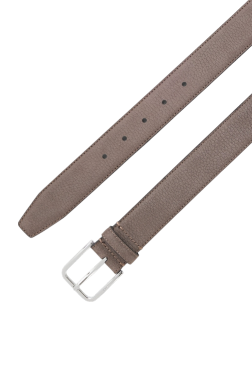 תמונה אחורית של חגורת עור