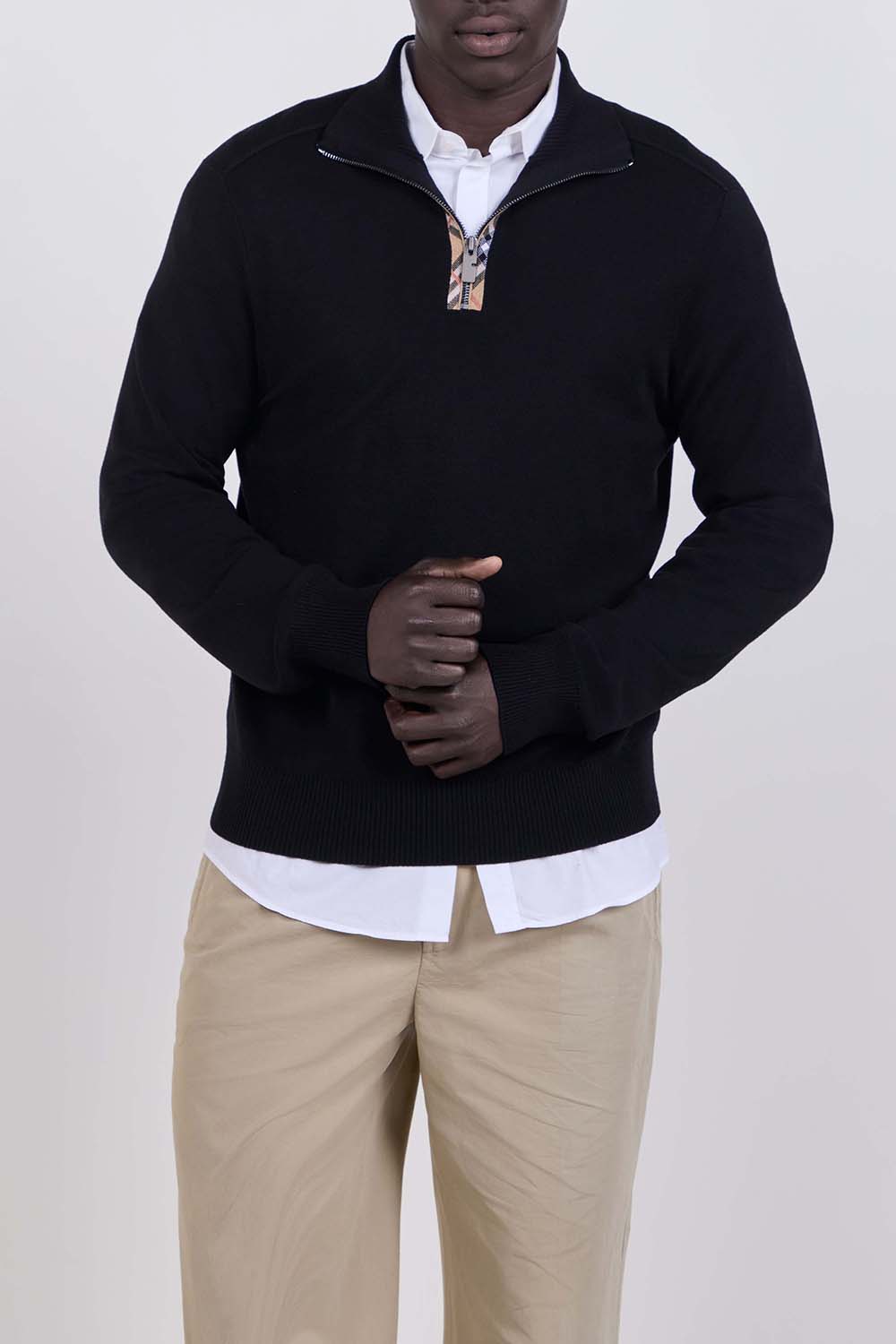 תמונת דוגמן קידמית של סריג צמר