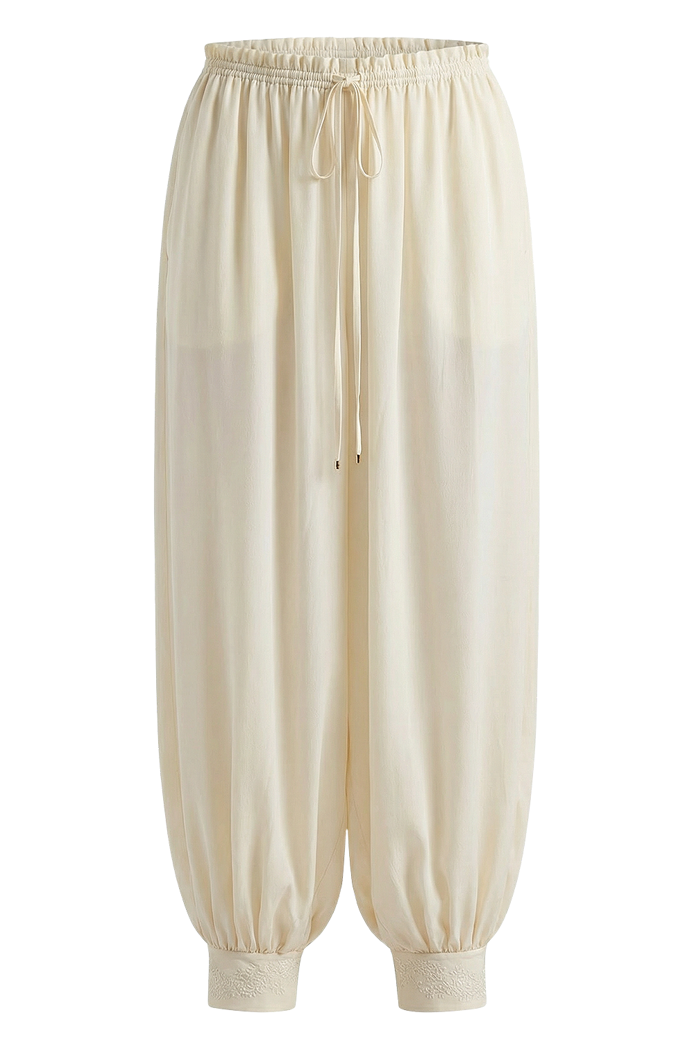 תמונה קידמית של מכנסי הרמון