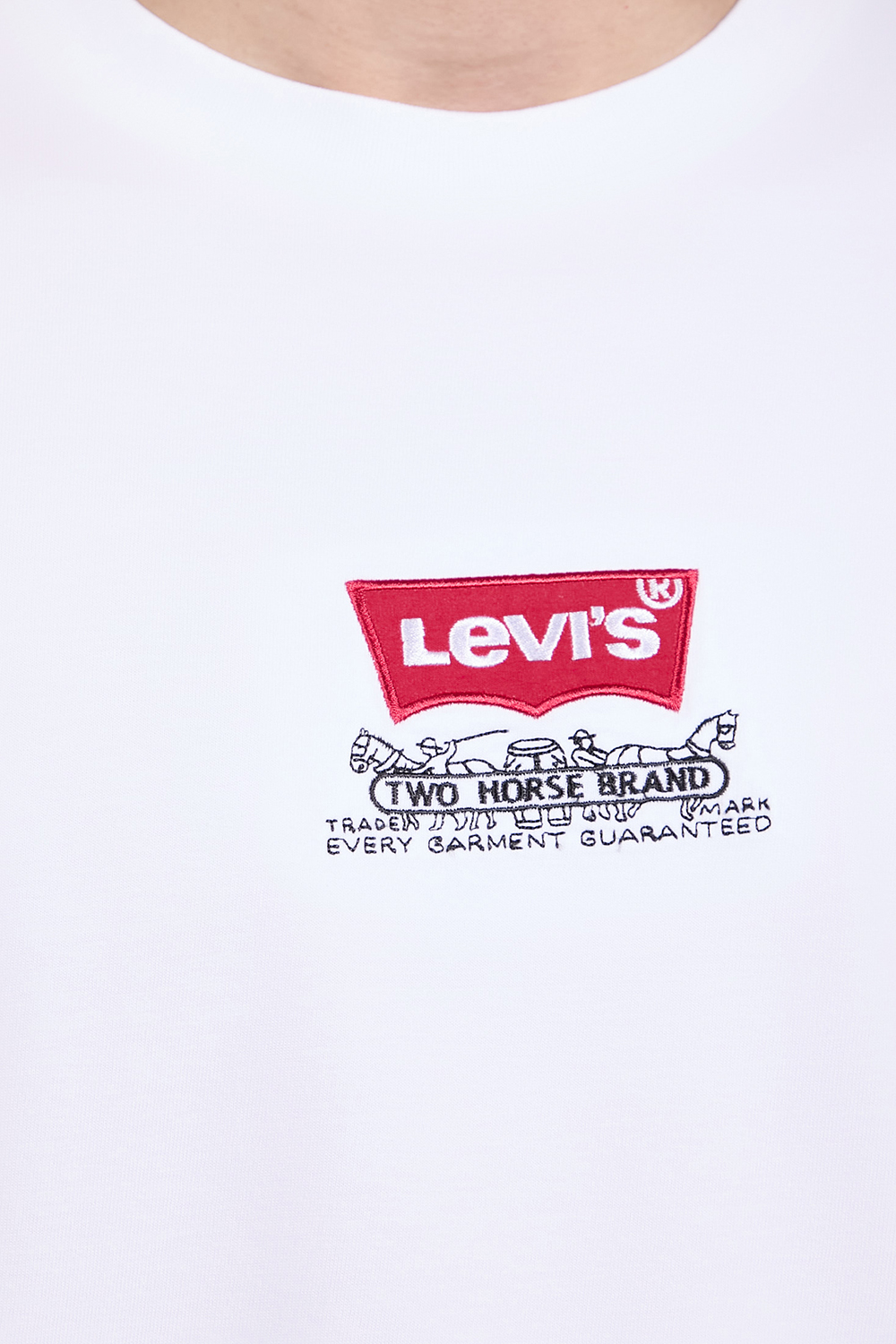 תמונת תקריב דוגמן של חולצת טי