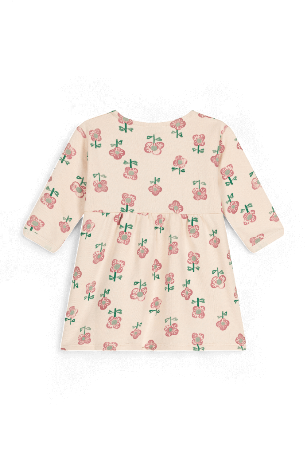 תמונה אחורית של שמלה ארוכה - גילאי 6-12 חודשים