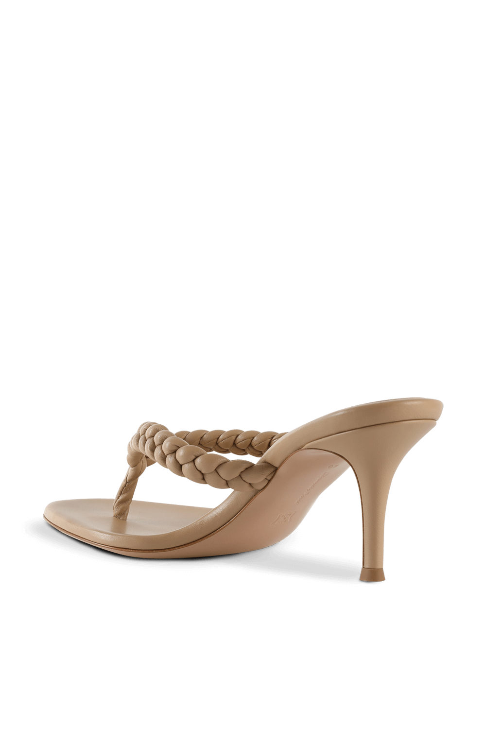 תמונה אחורית של Tropea Heels in Nude